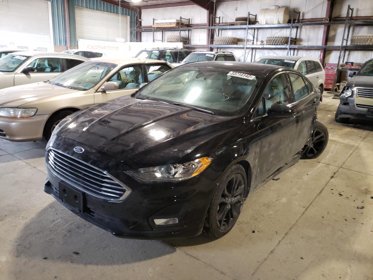 Photo 2 from auction – 2020 FORD FUSION SE with VIN 3FA6P0HD9LR255267