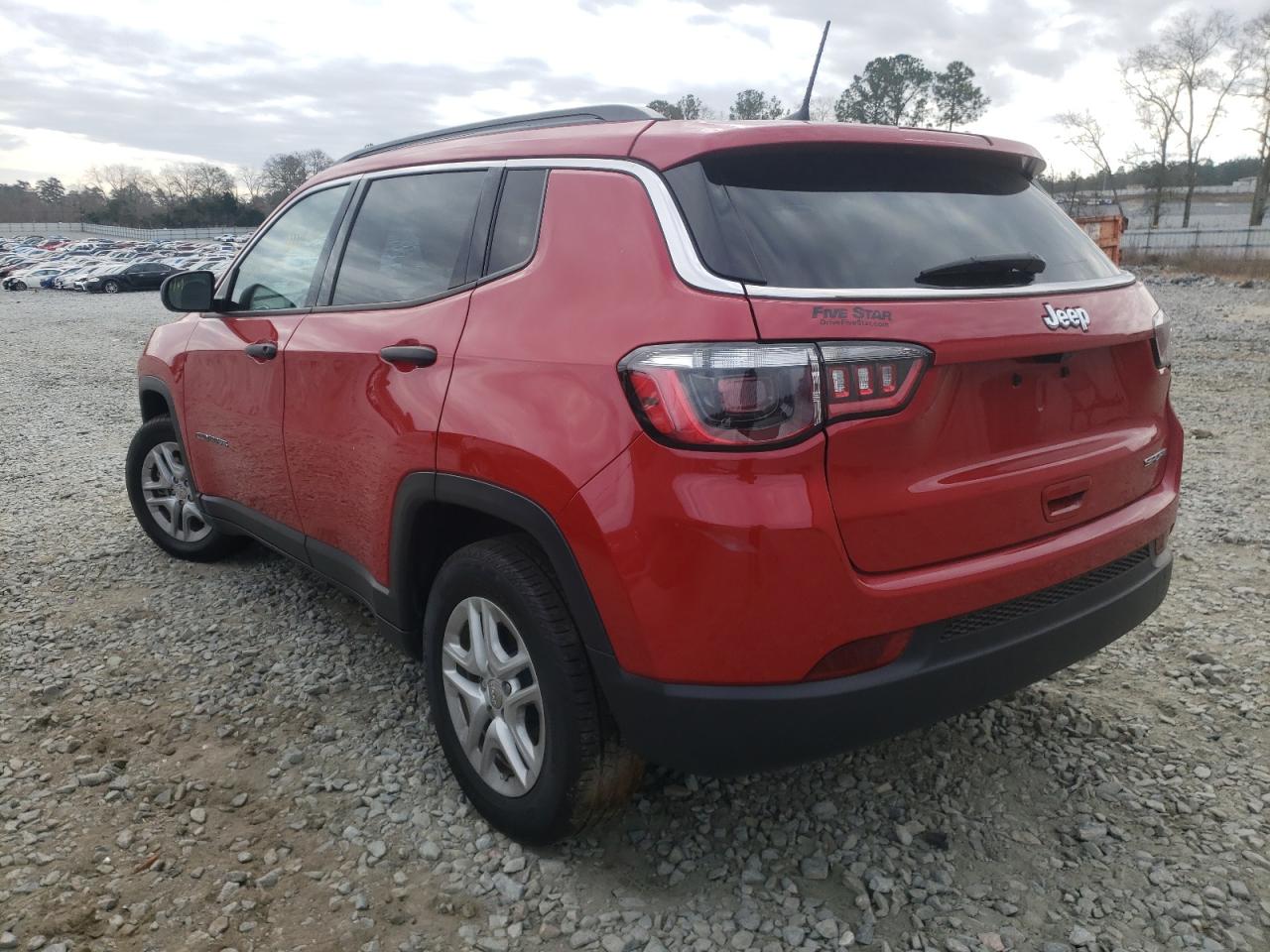 Photo 3 from auction – 2021 JEEP COMPASS SP with VIN 3C4NJCAB3MT567333