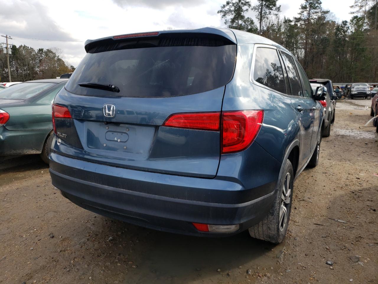 Photo 4 from auction – 2017 HONDA PILOT EXL with VIN 5FNYF5H51HB008605