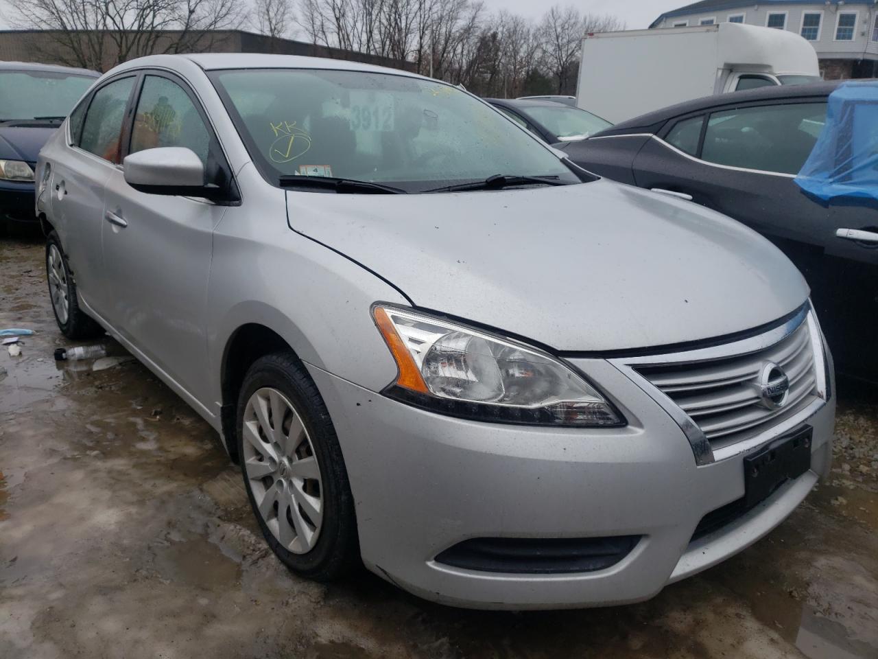 Photo 1 from auction – 2014 NISSAN SENTRA S with VIN 3N1AB7AP4EL692571
