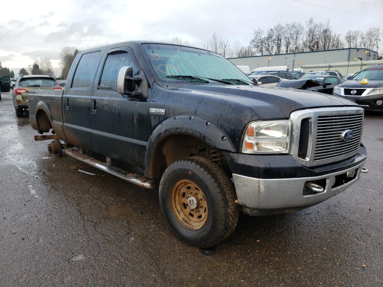 FORD F350 SRW S 2007 with VIN 1FTWW31P07EA62453 - Photo from auction