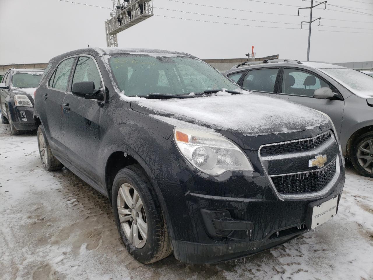 CHEVROLET EQUINOX LS 2015 with VIN 2GNFLEEK9F6210046 - Photo from auction