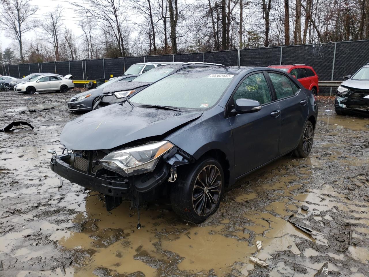 Photo 2 from auction – 2016 TOYOTA COROLLA with VIN 2T1BURHE0GC741931