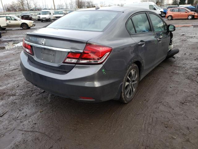 Photo 4 from auction – 2013 HONDA CIVIC EXL with VIN 2HGFB2F90DH518649