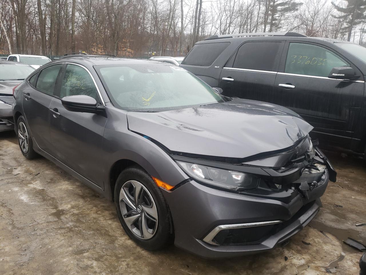 HONDA CIVIC LX 2019 with VIN 2HGFC2F62KH561485 - Photo from auction