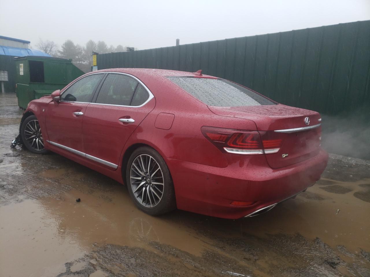 Photo 3 from auction – 2013 LEXUS LS 460 with VIN JTHCL5EF4D5017034