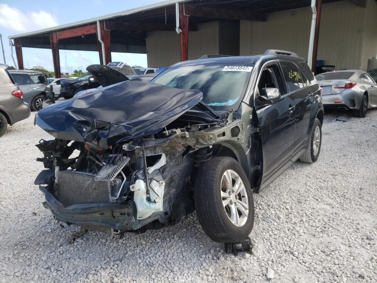 Photo 2 from auction – 2012 CHEVROLET EQUINOX LT with VIN 2GNFLEEK8C6125923