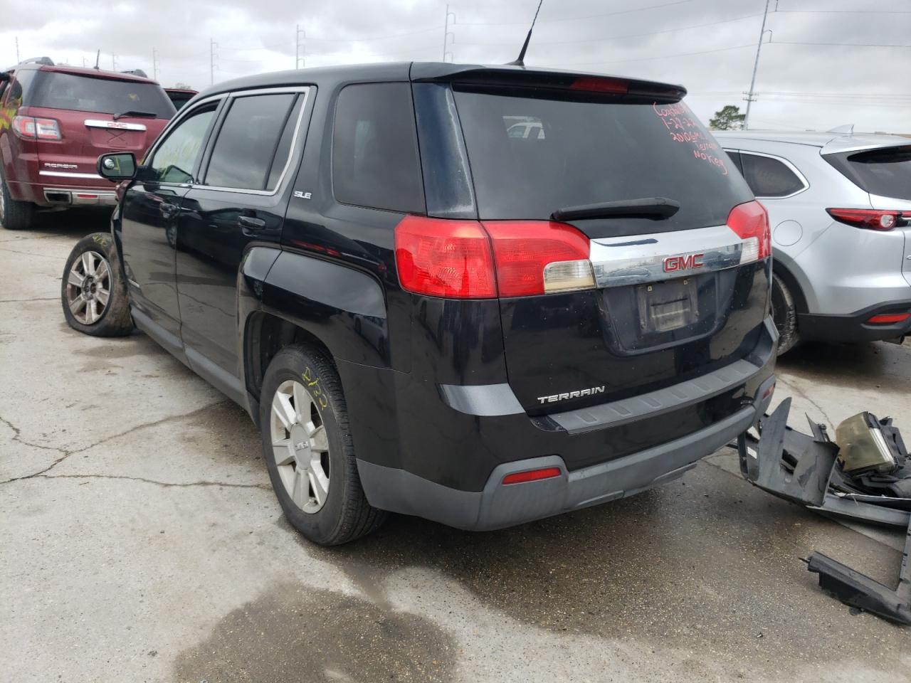 Photo 3 from auction – 2010 GMC TERRAIN SL with VIN 2CTALBEW9A6297528