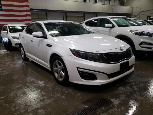 KIA OPTIMA LX 2015 with VIN KNAGM4A79F5645468 - Photo from auction
