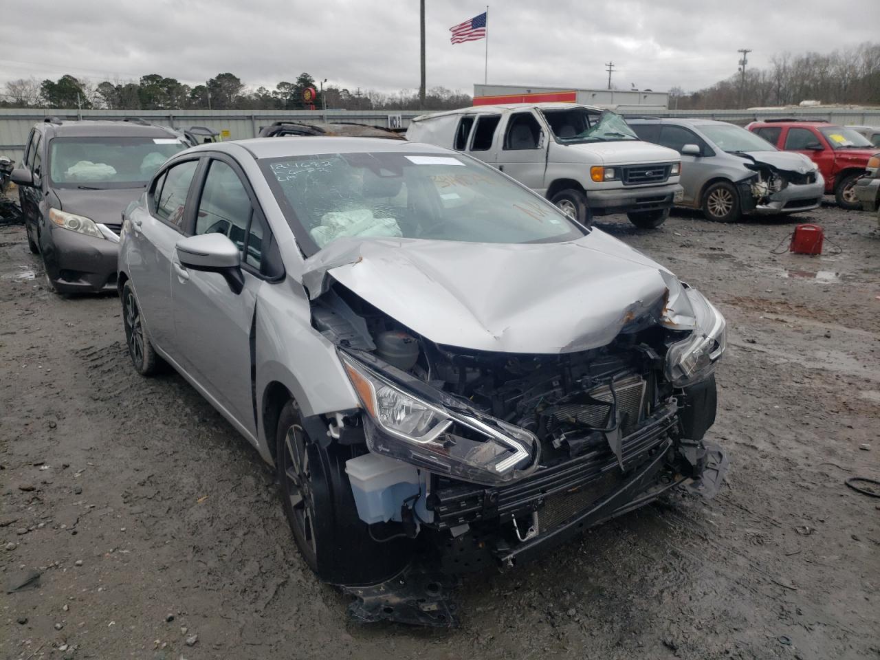 Photo 1 from auction – 2021 NISSAN VERSA SV with VIN 3N1CN8EV0ML848540