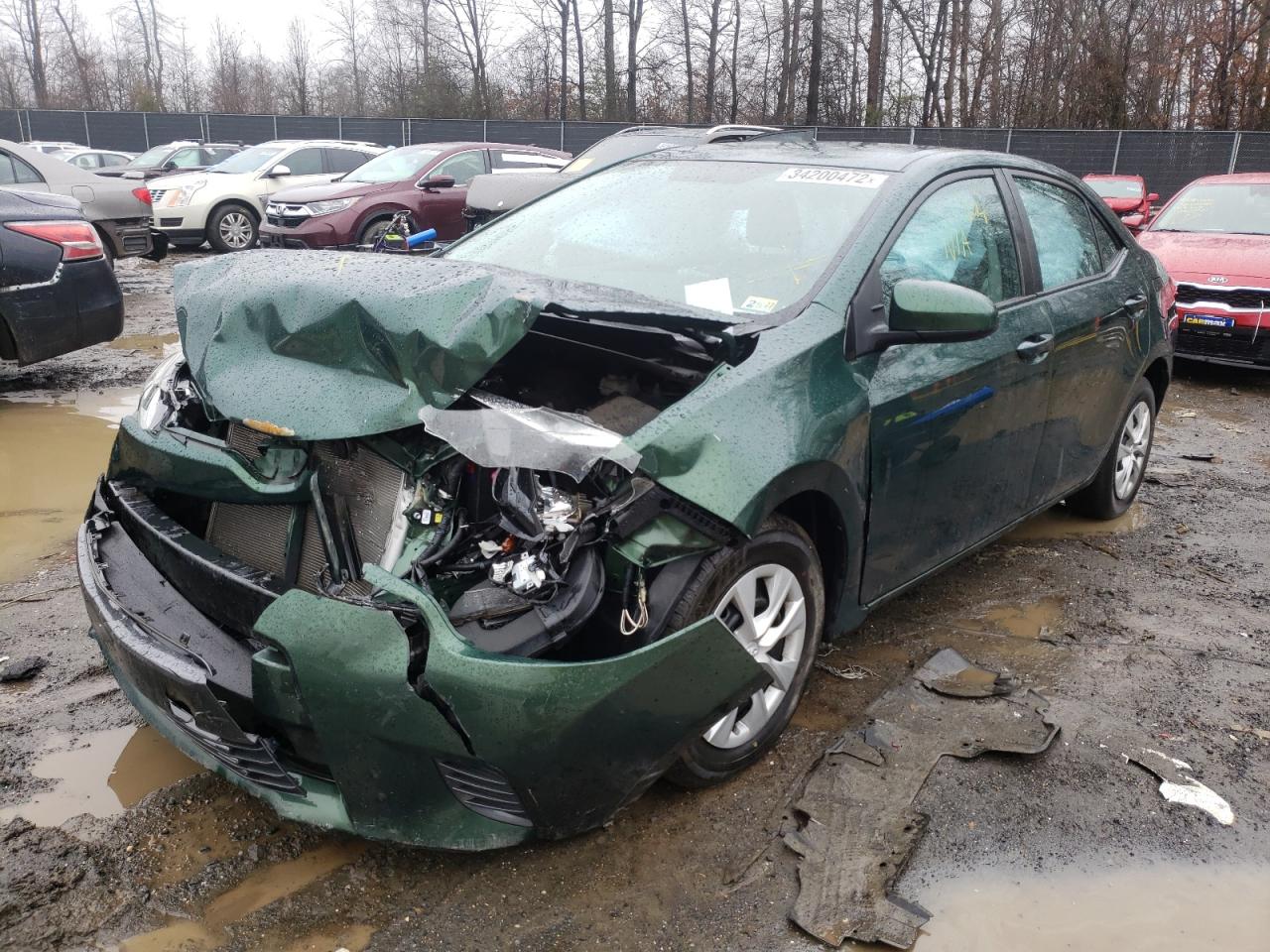 Photo 2 from auction – 2016 TOYOTA COROLLA EC with VIN 2T1BPRHE3GC531170