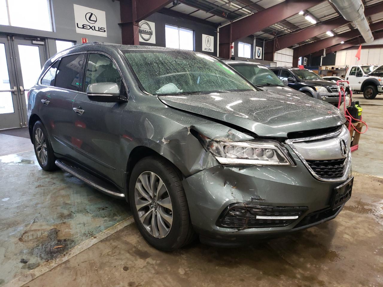 ACURA MDX TECHNO 2014 with VIN 5FRYD4H48EB036774 - Photo from auction
