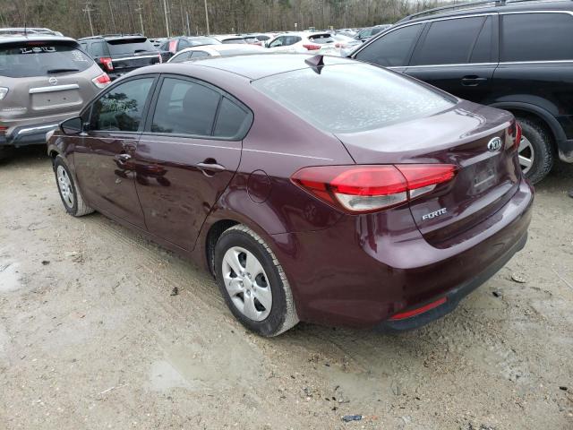 Photo 3 from auction – 2017 KIA FORTE LX with VIN 3KPFK4A78HE150965