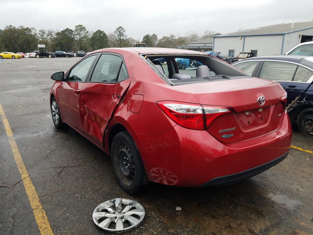 Photo 3 from auction – 2016 TOYOTA COROLLA L with VIN 5YFBURHE4GP469738