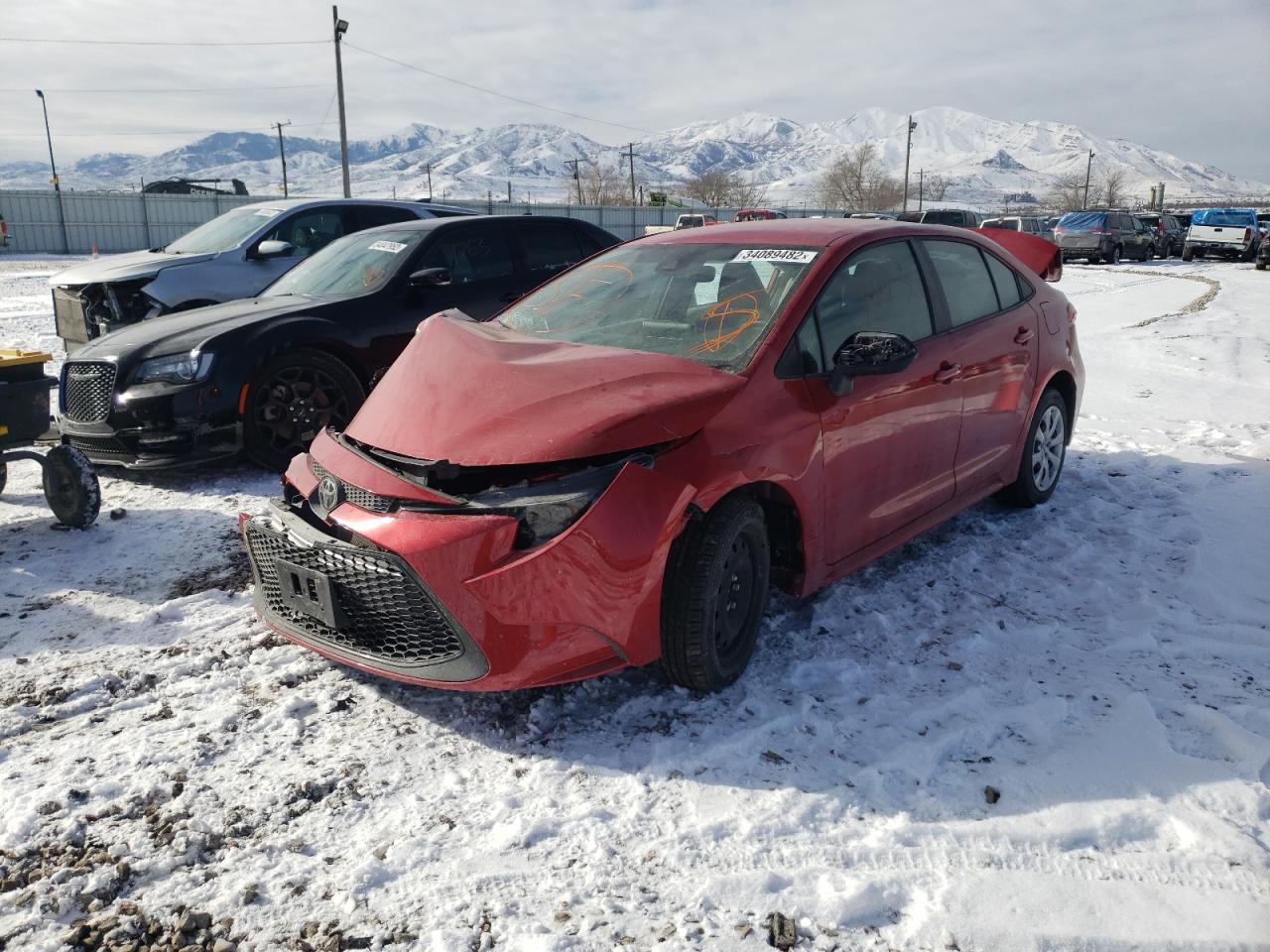 Photo 2 from auction – 2020 TOYOTA COROLLA LE with VIN 5YFEPRAE5LP008461