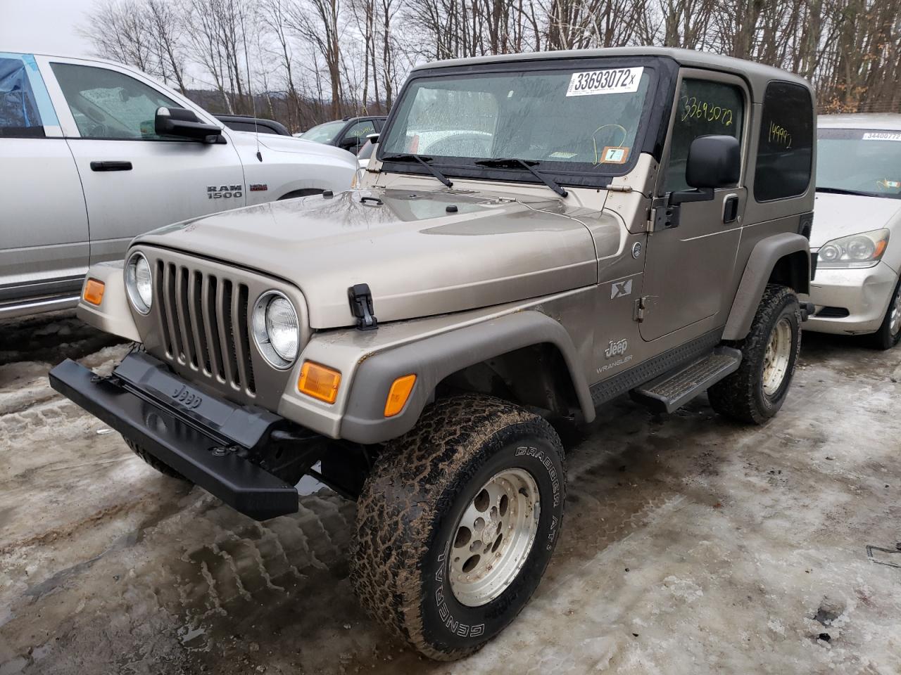 Photo 2 from auction – 2005 JEEP WRANGLER X with VIN 1J4FA39S05P320358