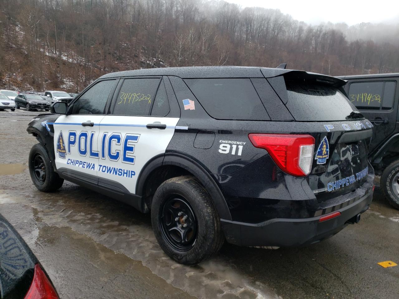 Photo 3 from auction – 2020 FORD EXPLORER P with VIN 1FM5K8AB8LGA20115