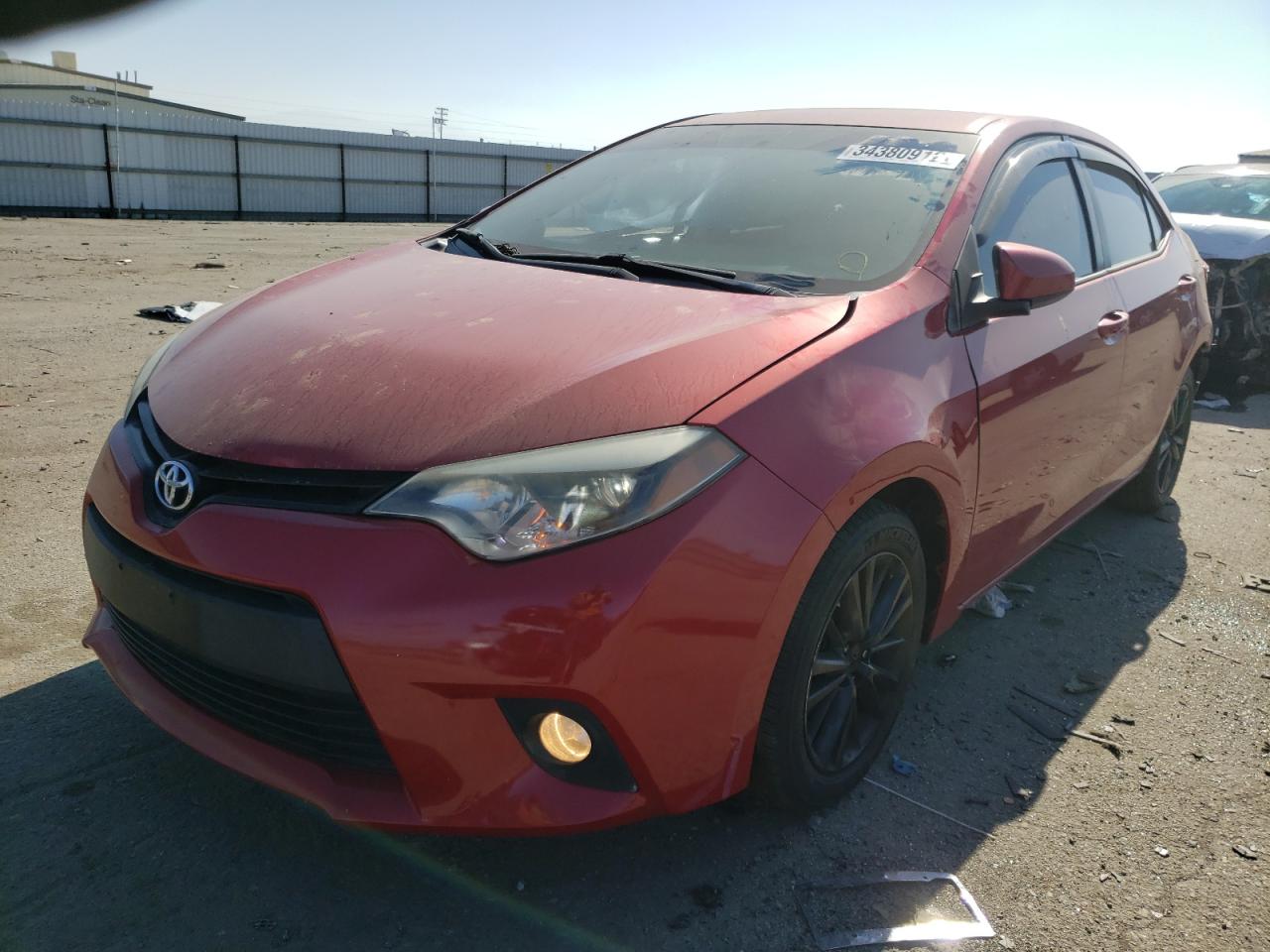 Photo 2 from auction – 2014 TOYOTA COROLLA L with VIN 5YFBURHE3EP087424