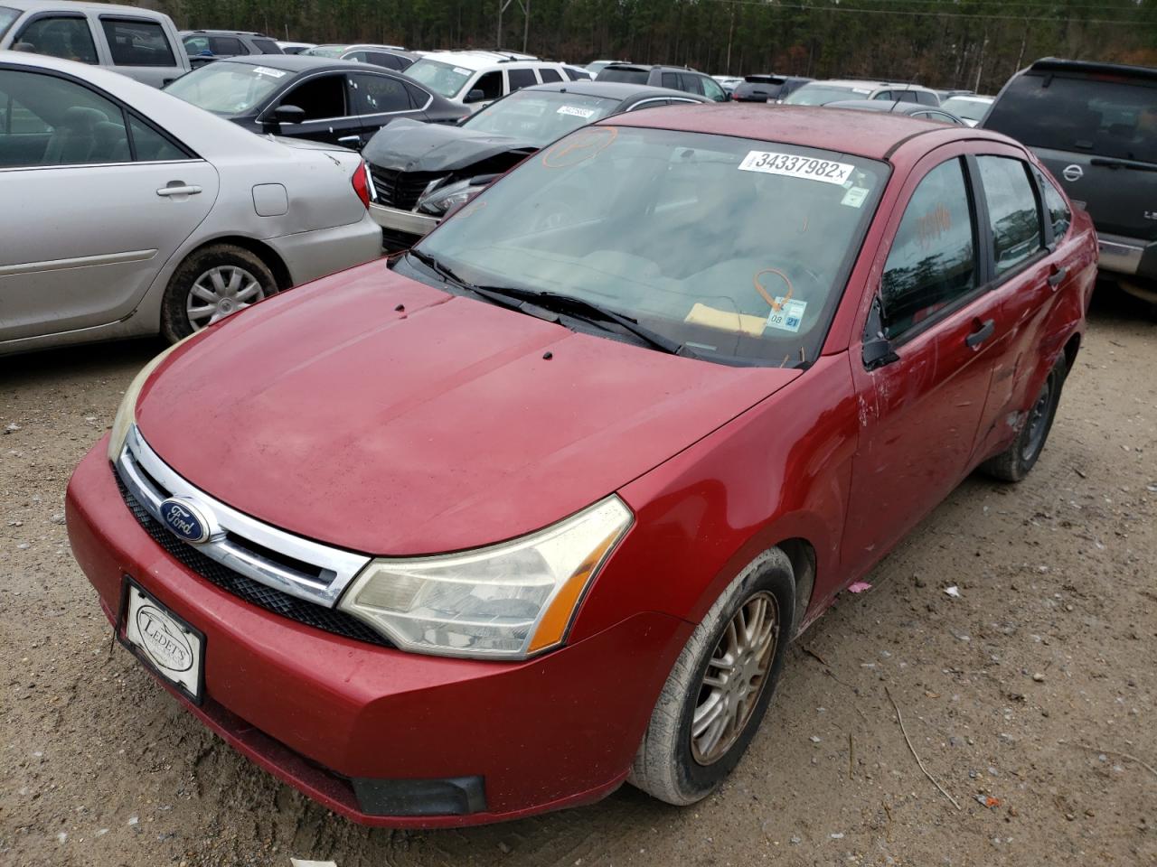 Photo 2 from auction – 2011 FORD FOCUS with VIN 1FAHP3FN0BW193436
