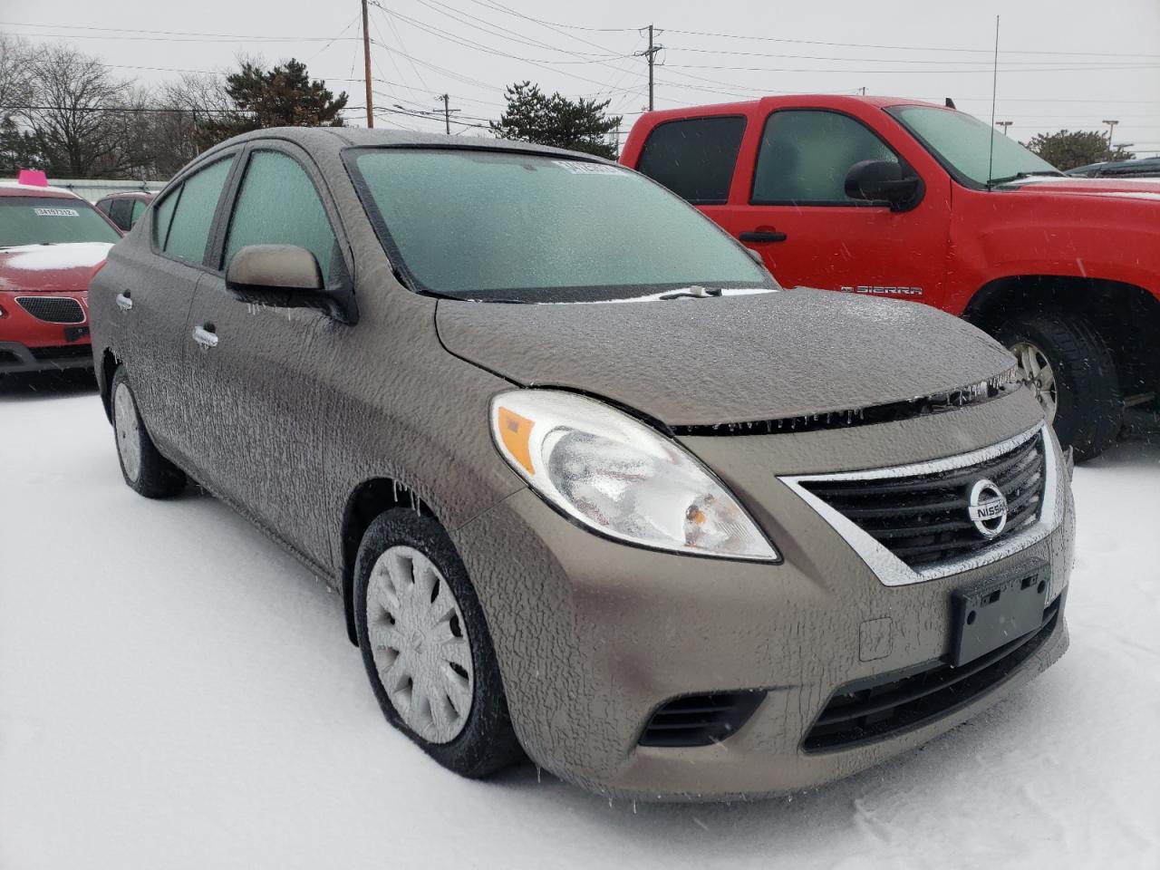 NISSAN VERSA 2013 with VIN 3N1CN7AP4DL858263 - Photo from auction