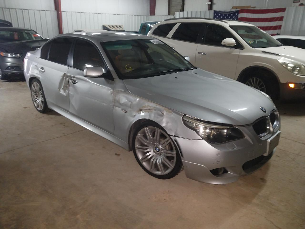 BMW 550 I 2008 with VIN WBANW53588CT50721 - Photo from auction