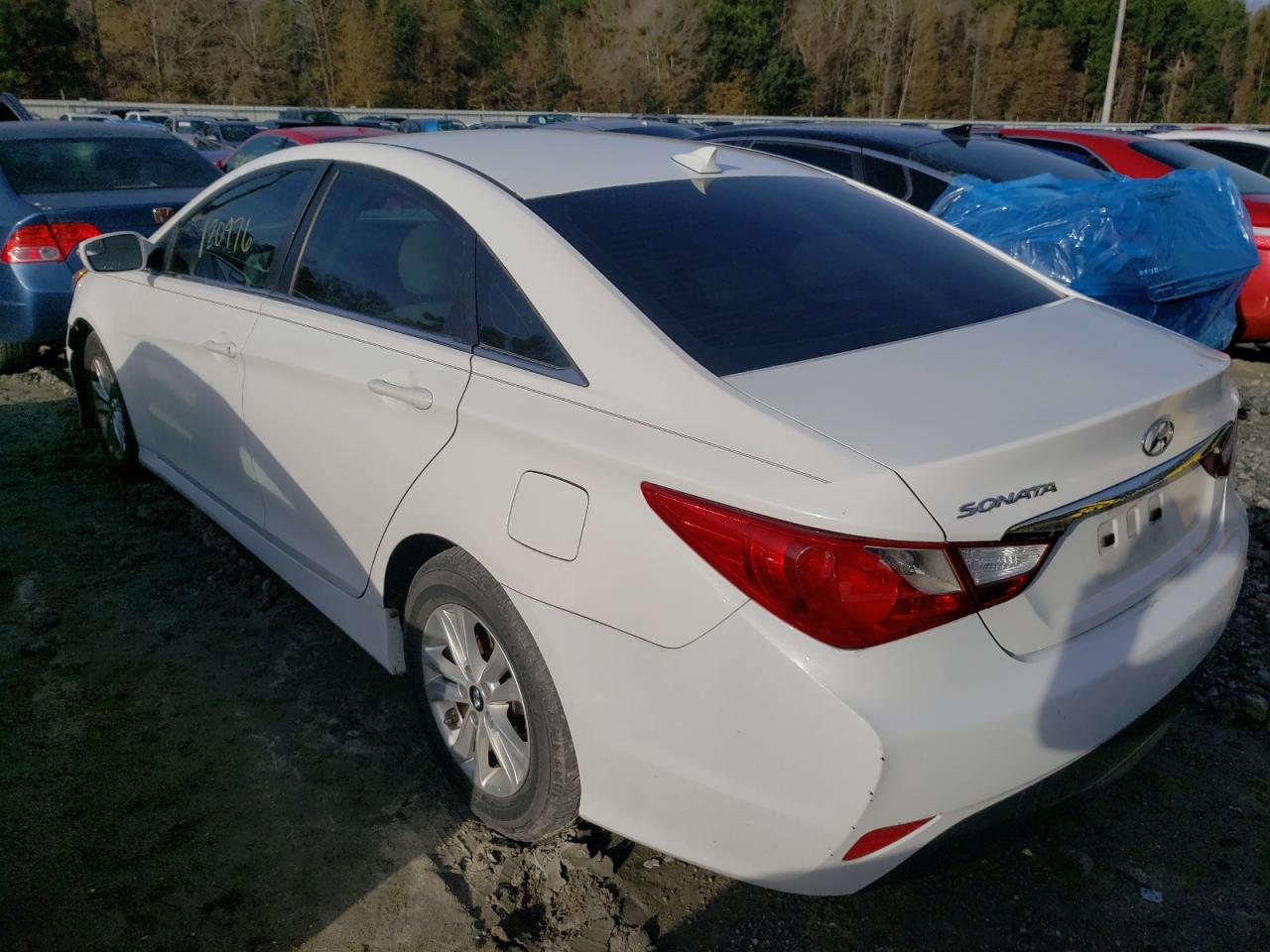 Photo 3 from auction – 2014 HYUNDAI SONATA GLS with VIN 5NPEB4AC6EH922444