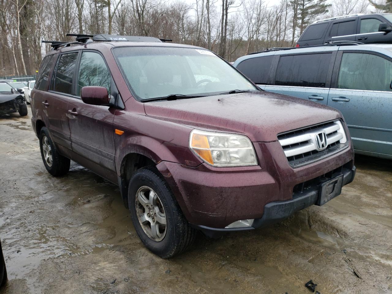 HONDA PILOT SE 2008 с VIN 5FNYF18308B010000 - Фото с аукциона