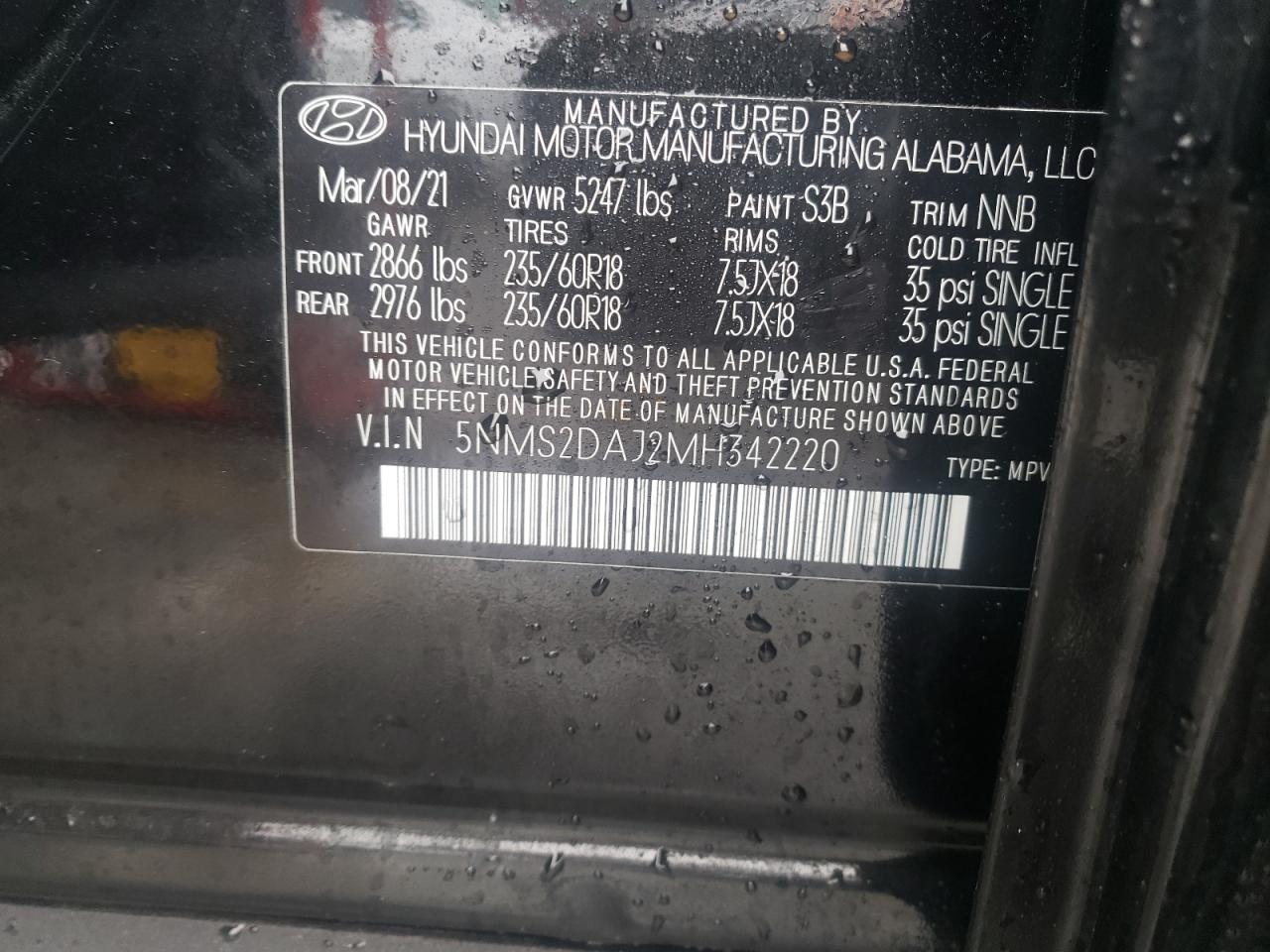 Photo 10 from auction – 2021 HYUNDAI ACCENT BLU with VIN 5NMS2DAJ2MH342220