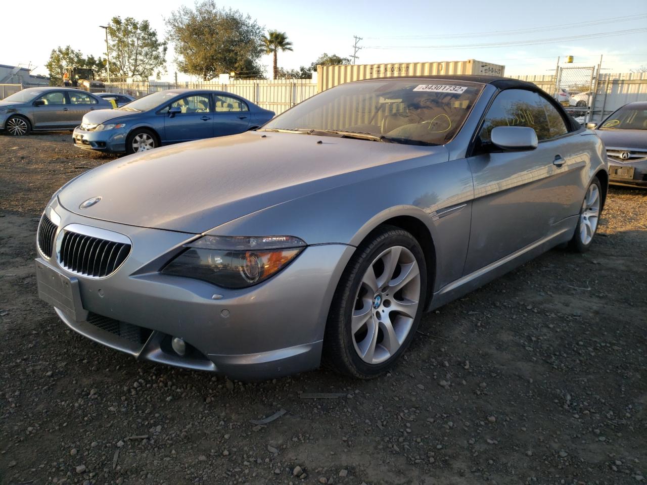 Photo 2 from auction – 2005 BMW 645 CI AUT with VIN WBAEK73415B326941