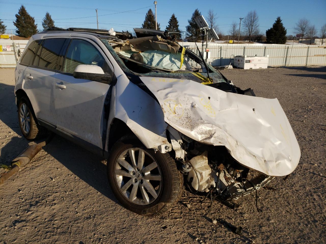 FORD EDGE SEL 2013 with VIN 2FMDK4JC2DBB94672 - Photo from auction