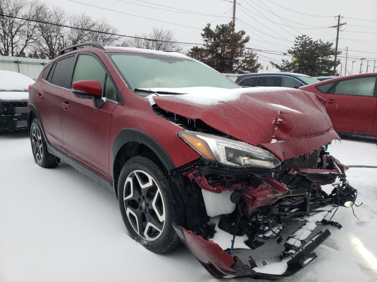 SUBARU CROSSTREK 2019 with VIN JF2GTAMC1KH203307 - Photo from auction