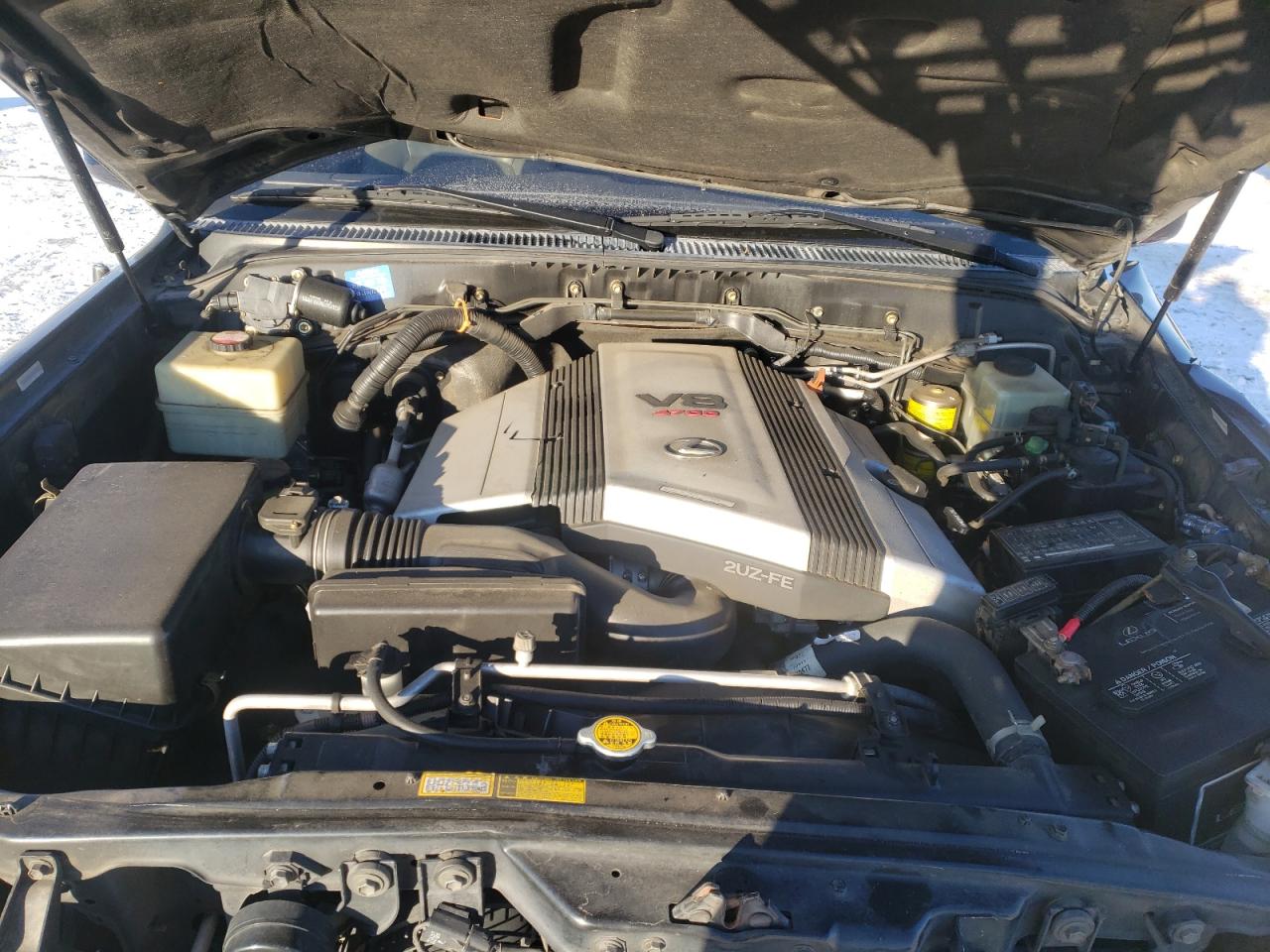 Photo 7 from auction – 2000 LEXUS LX 470 with VIN JT6HT00W9Y0120851