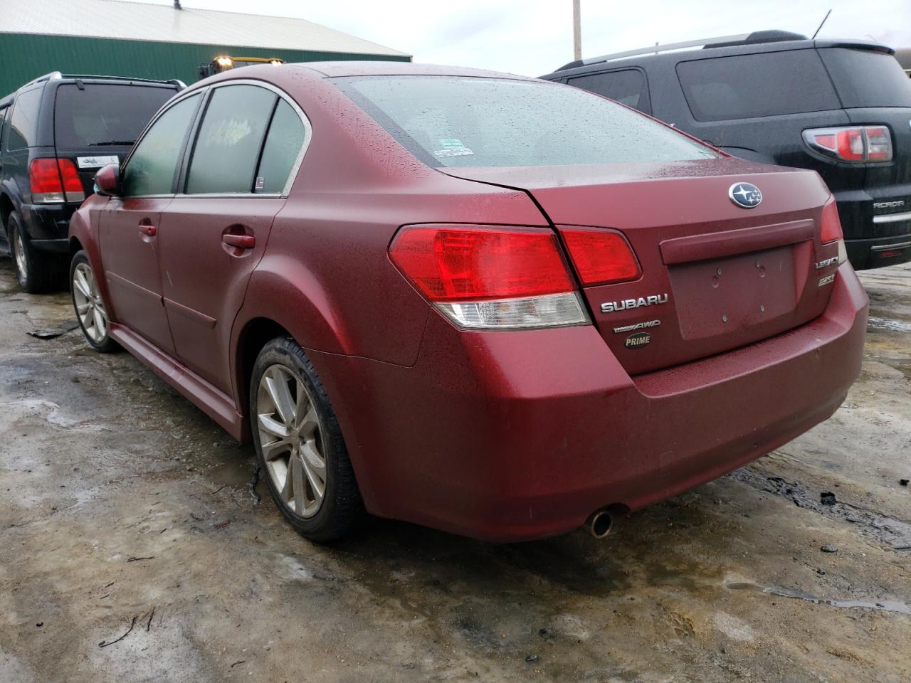 Photo 3 from auction – 2013 SUBARU LEGACY 2.5 with VIN 4S3BMBB60D3031389