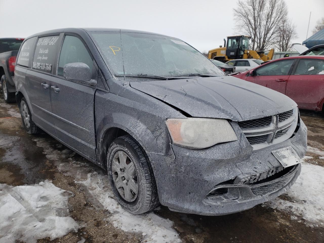 DODGE GRAND CARA 2012 with VIN 2C4RDGBG6CR333974 - Photo from auction