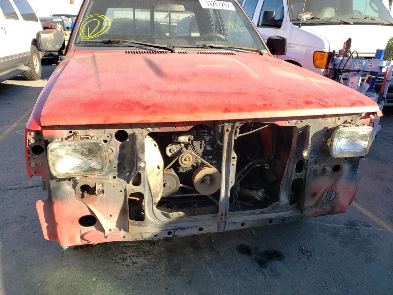 Photo 9 from auction – 1991 MAZDA B2600 CAB with VIN JM2UF3147M0155472