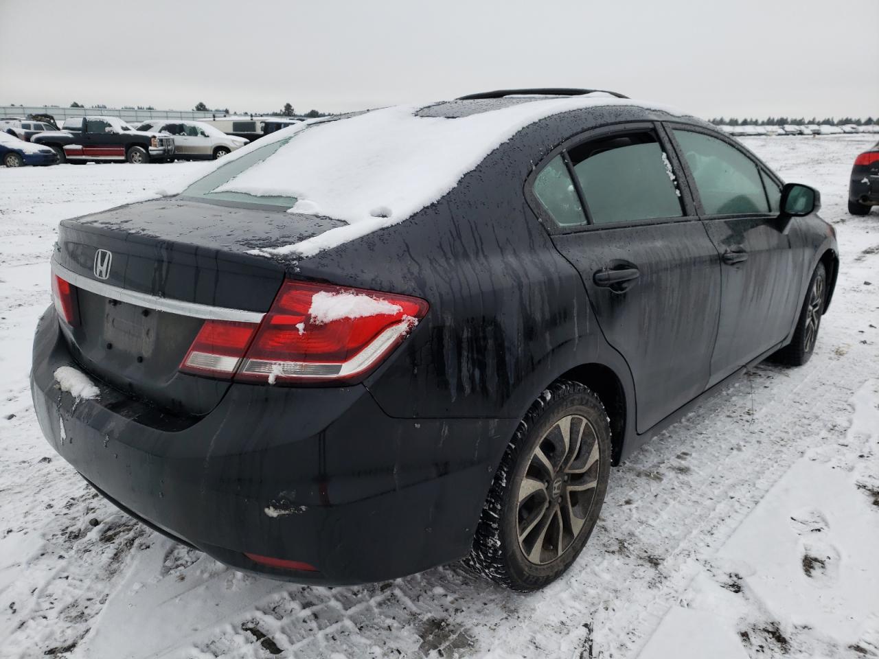 Photo 4 from auction – 2013 HONDA CIVIC EX with VIN 2HGFB2F80DH538813