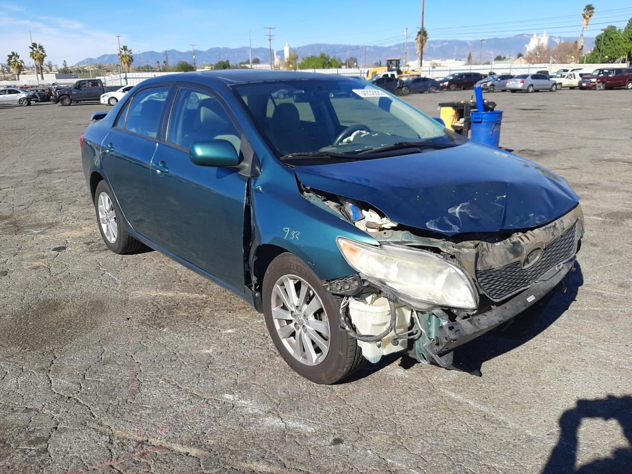 TOYOTA COROLLA BA 2009 with VIN 1NXBU40E29Z001765 - Photo from auction