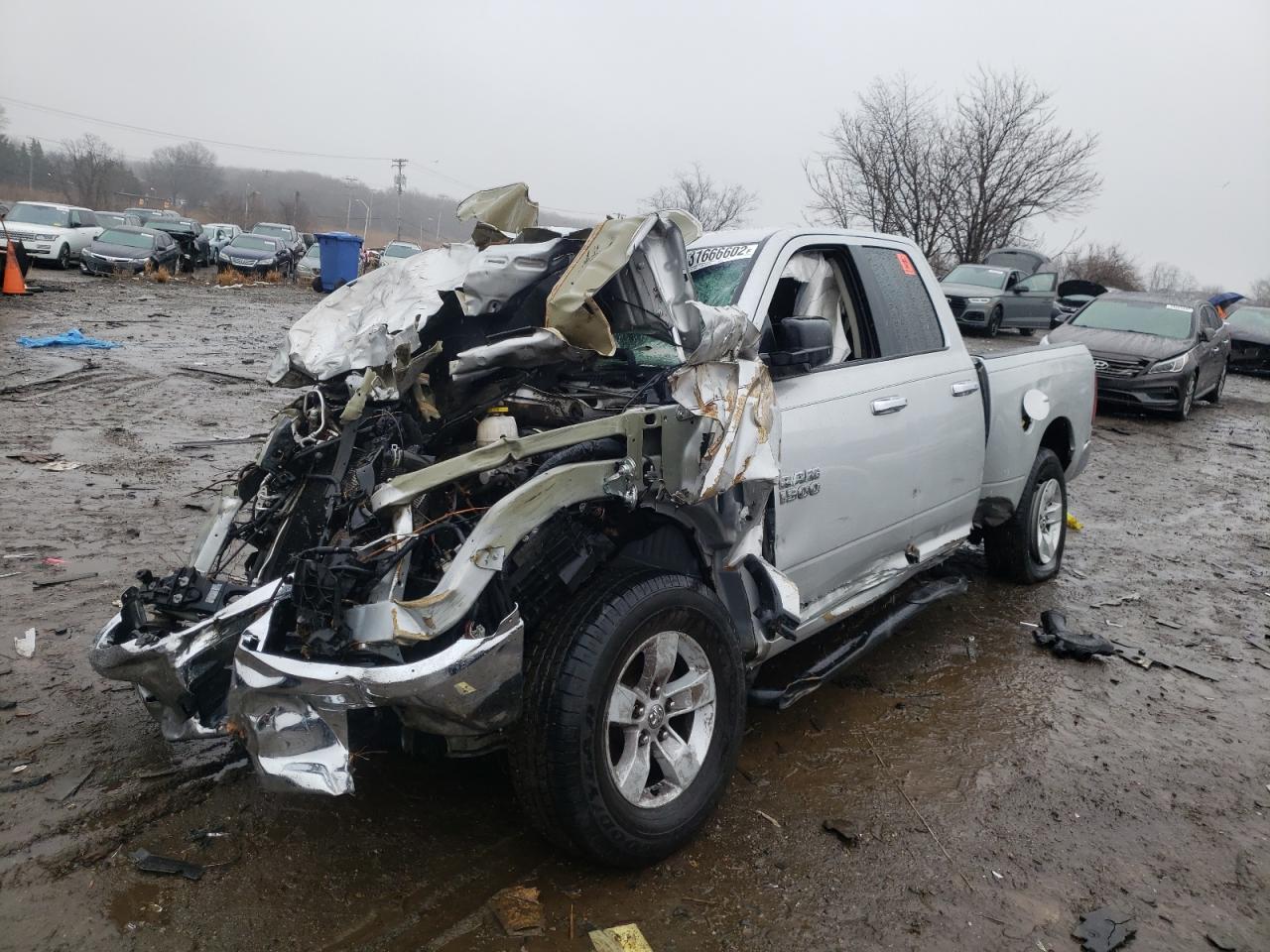 Photo 2 from auction – 2018 RAM 1500 SLT with VIN 1C6RR7GG2JS319132