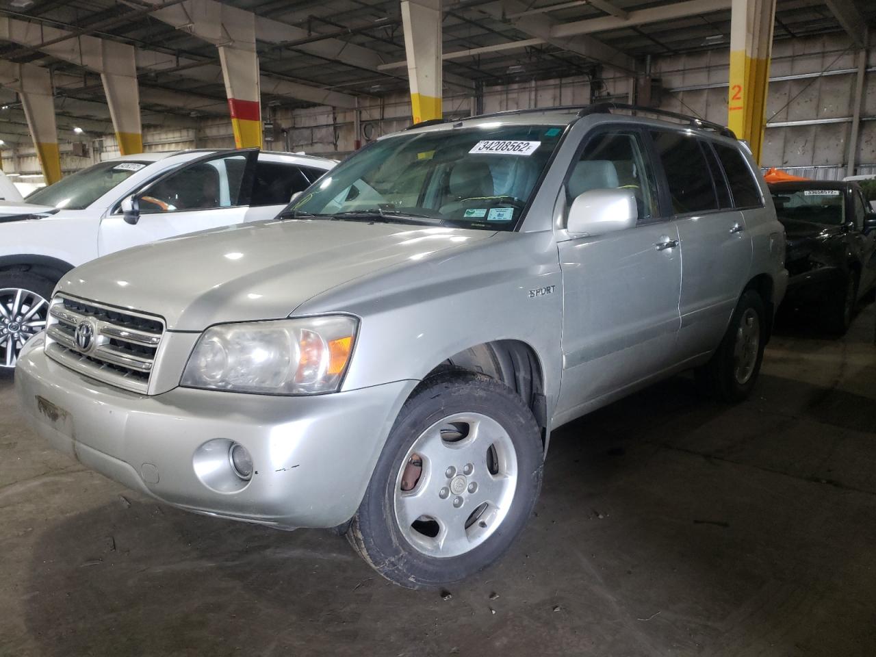 Photo 2 from auction – 2006 TOYOTA HIGHLANDER with VIN JTEEP21A160169582