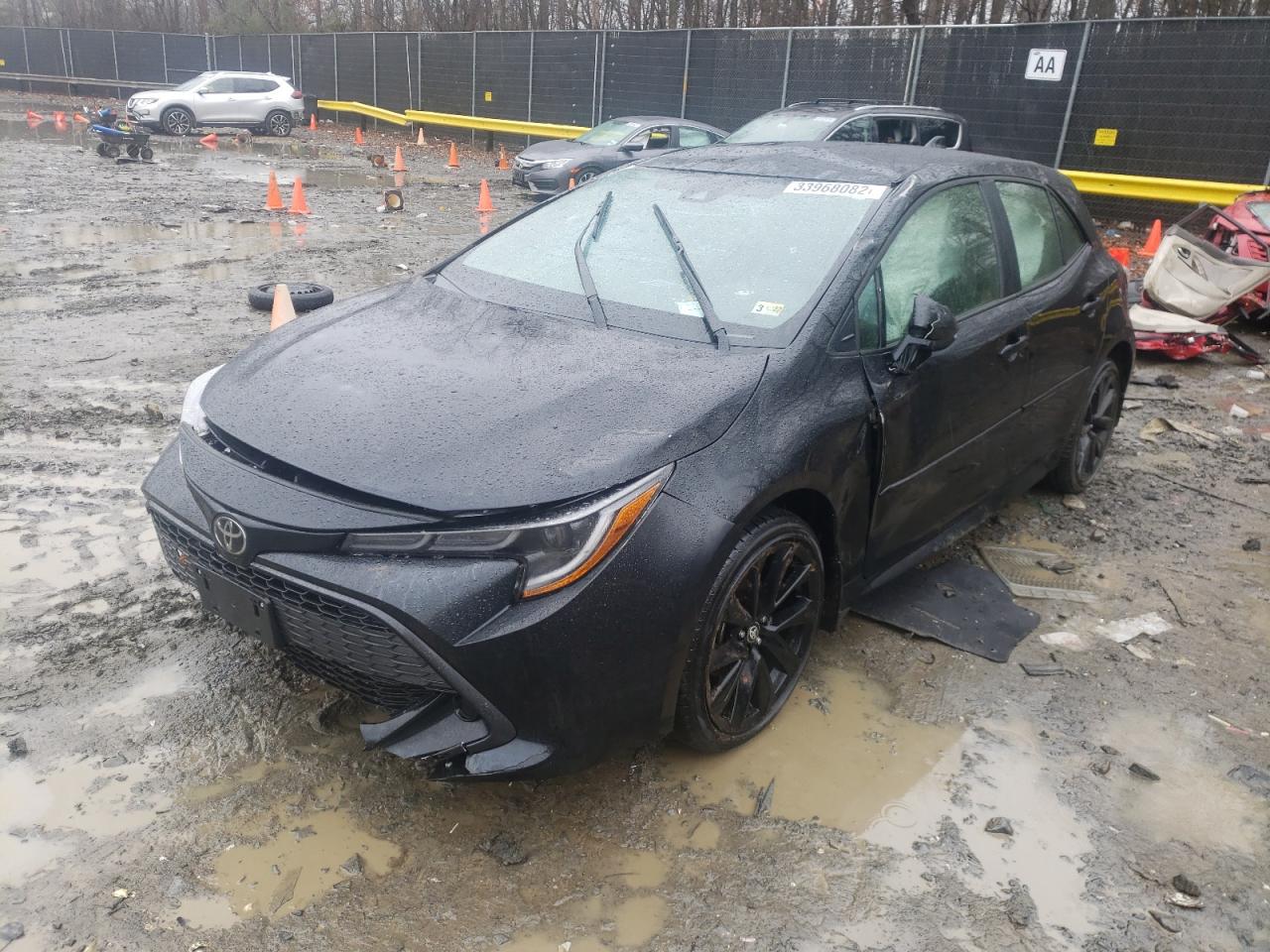 Photo 2 from auction – 2021 TOYOTA COROLLA SE with VIN JTND4MBE2M3127760