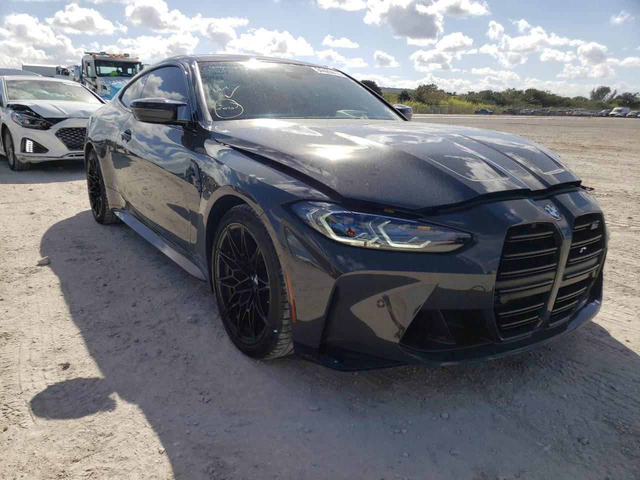 BMW M4 COMPETI 2021 with VIN WBS33AZ06MCG48679 - Photo from auction