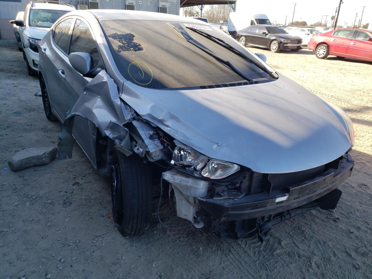HYUNDAI ELANTRA SE 2016 with VIN 5NPDH4AE3GH697009 - Photo from auction