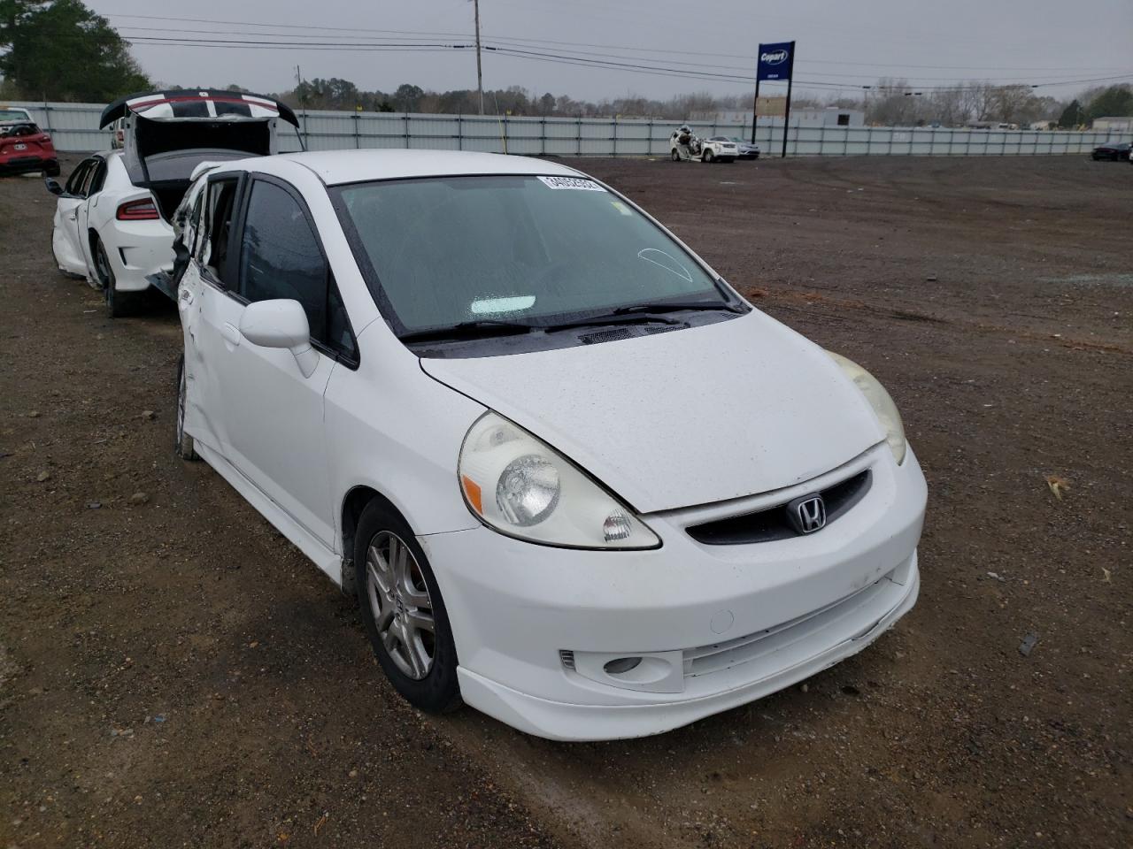 HONDA FIT S 2007 with VIN JHMGD38667S042005 - Photo from auction