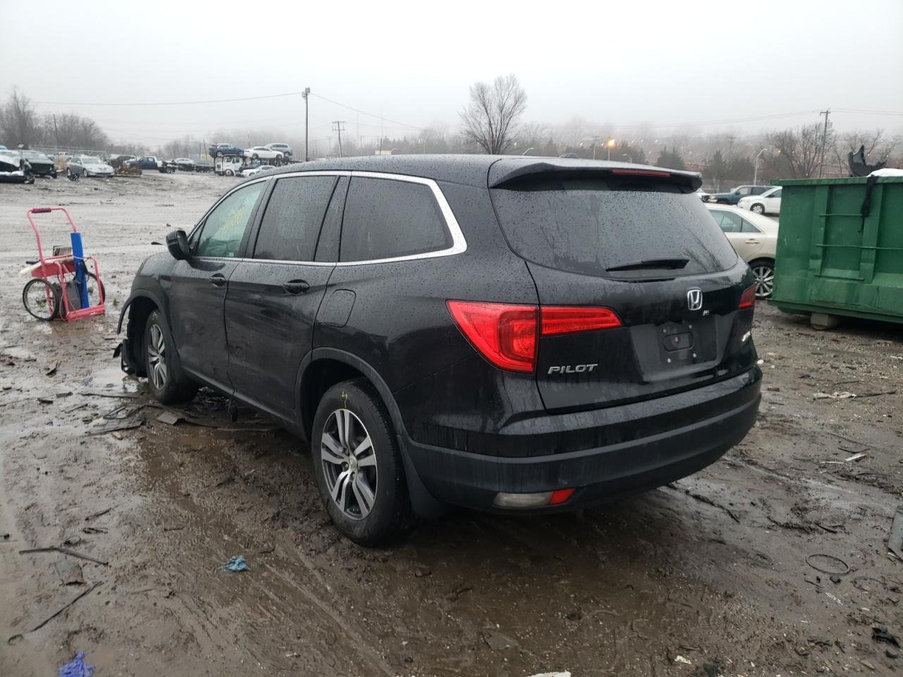 Photo 3 from auction – 2017 HONDA PILOT EX with VIN 5FNYF6H3XHB081296