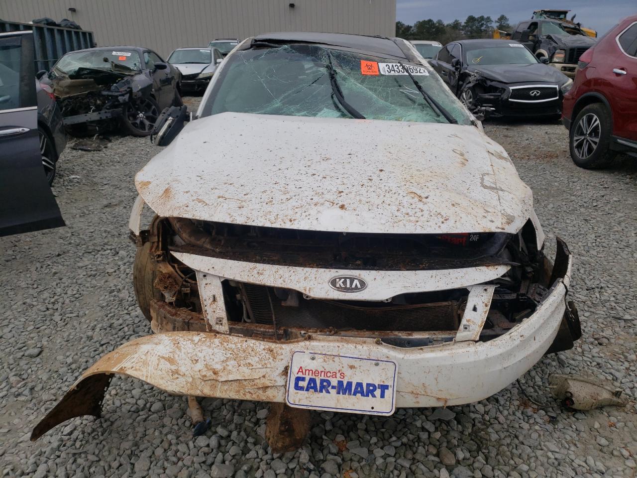 Photo 9 from auction – 2012 KIA OPTIMA EX with VIN 5XXGN4A74CG036330