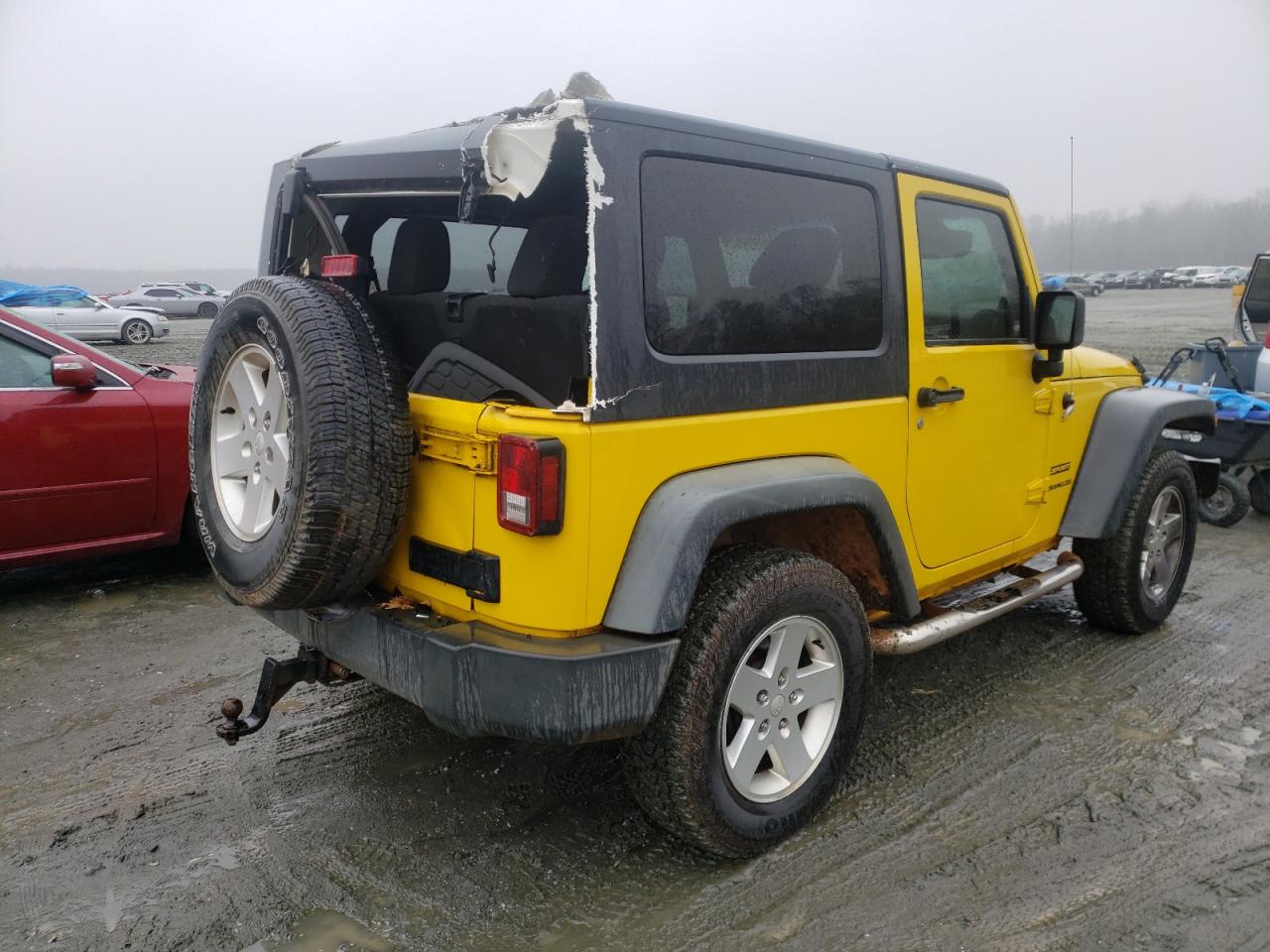 Foto 4 de la subasta – 2011 JEEP WRANGLER S con VIN 1J4AA2D16BL527956