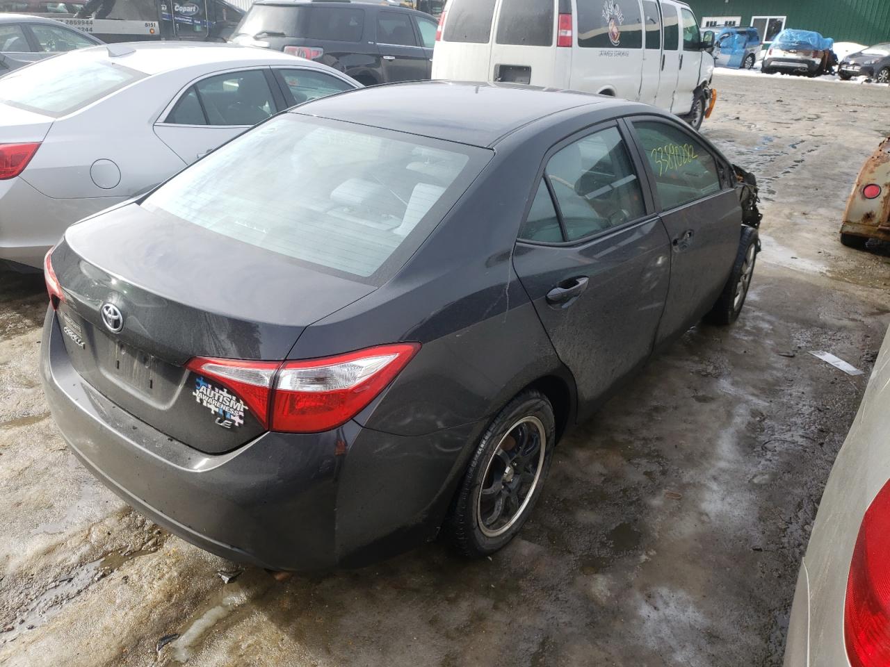 Photo 4 from auction – 2014 TOYOTA COROLLA L with VIN 2T1BURHE0EC132674