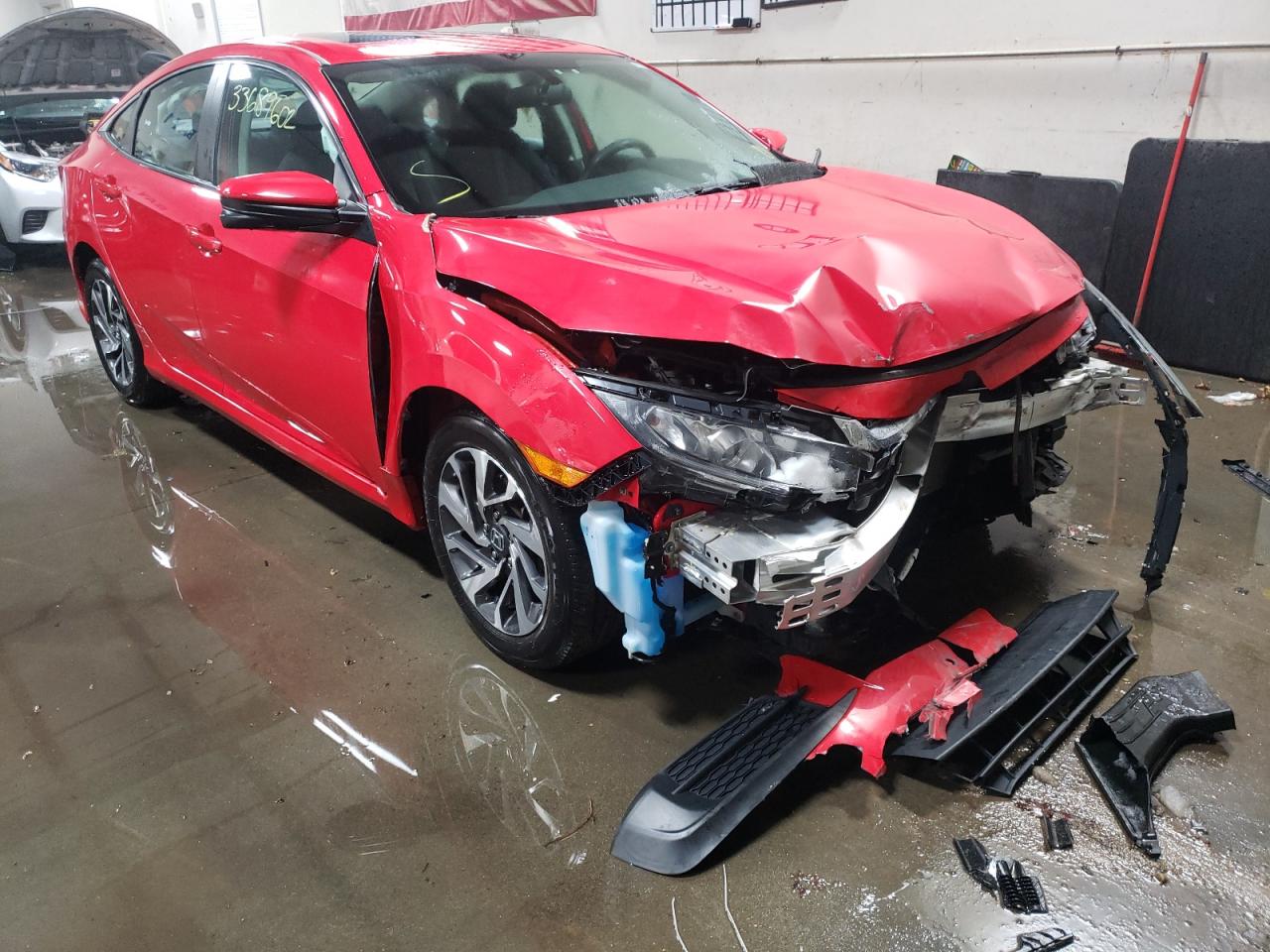 HONDA CIVIC EX 2016 with VIN 2HGFC2F70GH538383 - Photo from auction