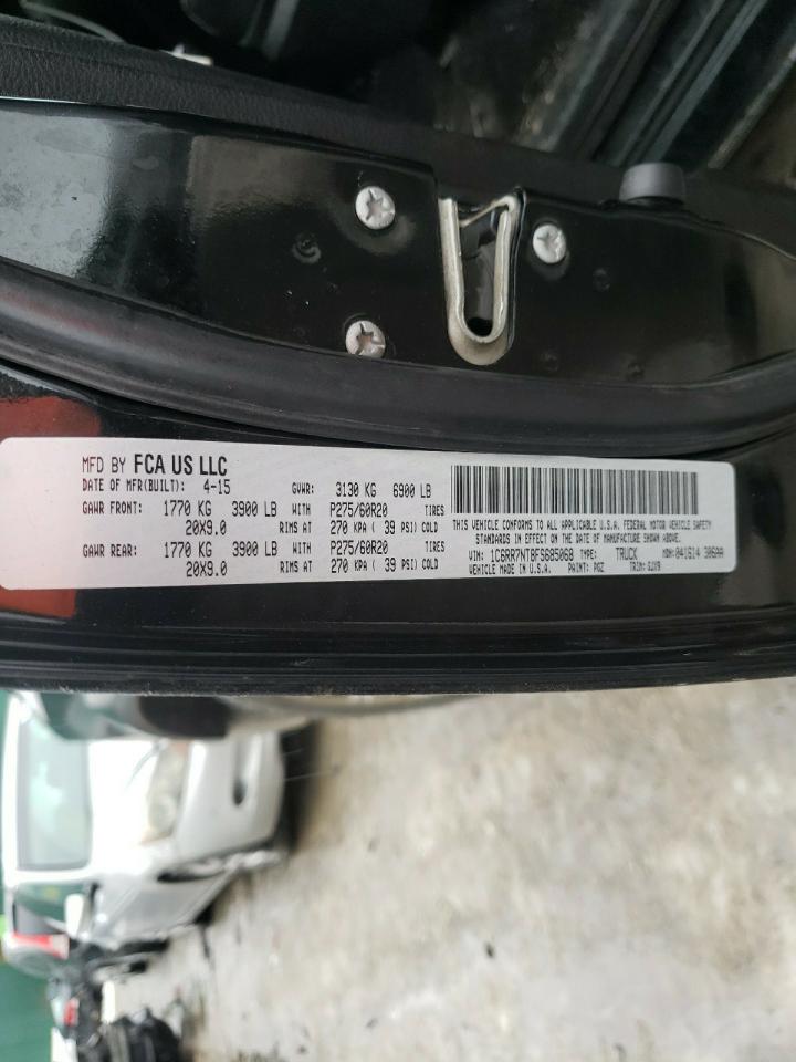 Photo 10 from auction – 2015 RAM 1500 LARAM with VIN 1C6RR7NT8FS685068