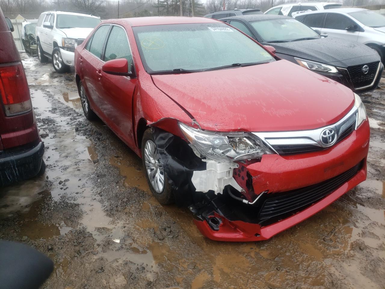 TOYOTA CAMRY L 2014 with VIN 4T1BF1FK9EU847164 - Photo from auction